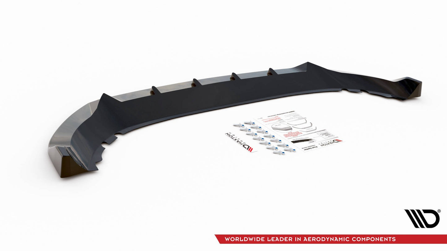 Front Ansatz V.1 für Cupra Ateca Mk1 schwarz Hochglanz