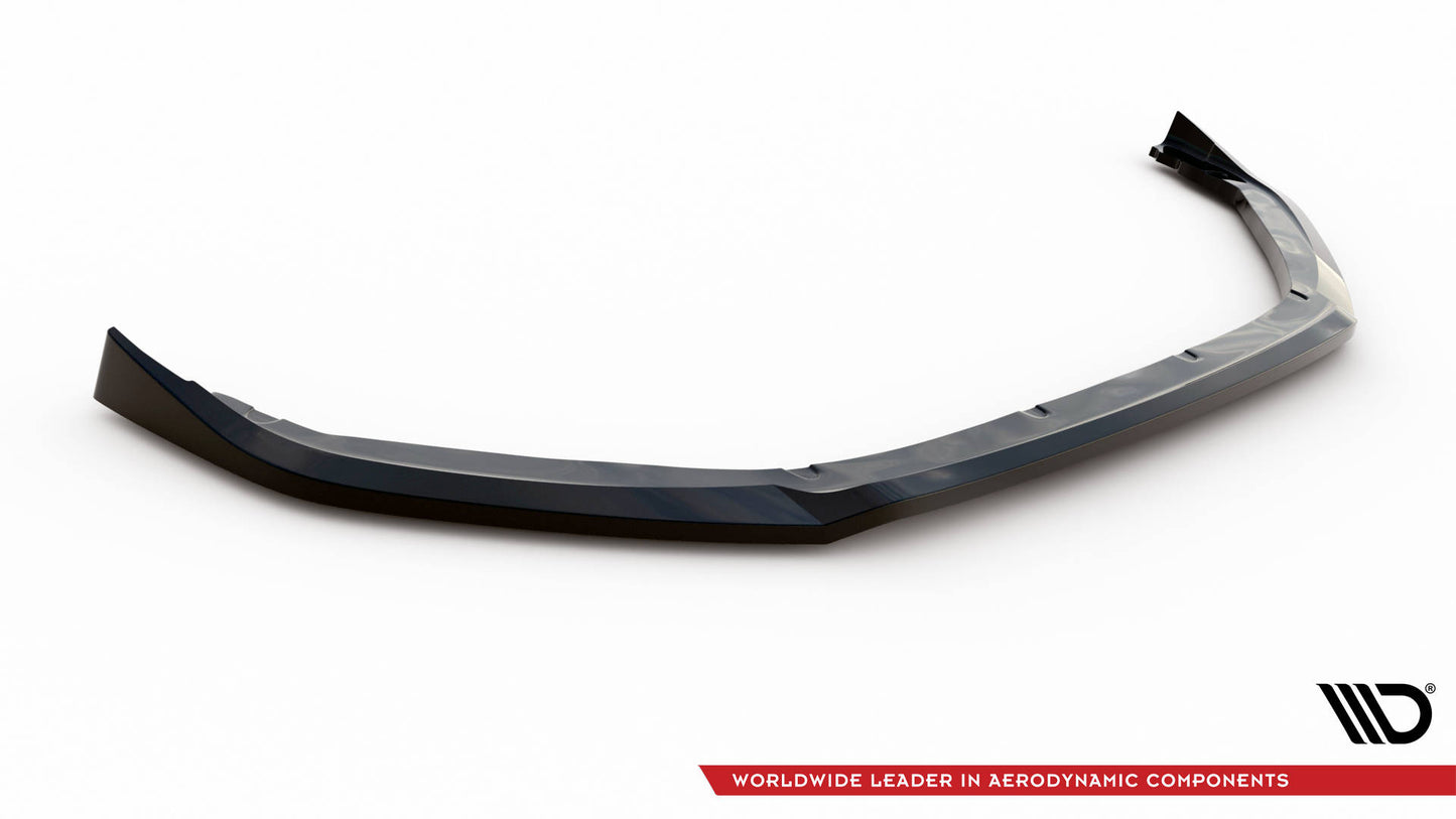Front Ansatz V.2 für Peugeot 208 GT Mk2 schwarz Hochglanz