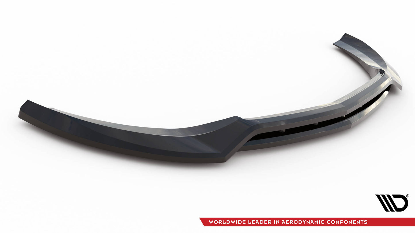 Front Ansatz V.2 für Mercedes-Benz S W222 schwarz Hochglanz