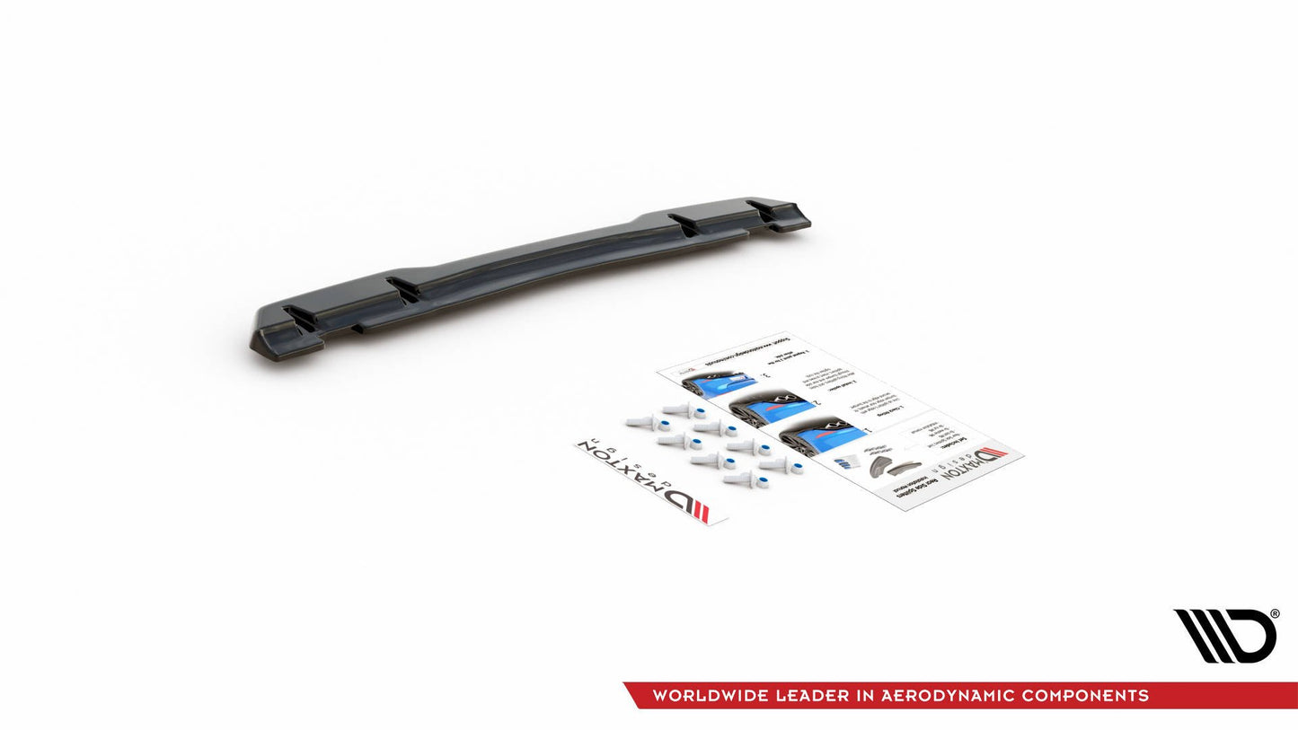 Mittlerer Diffusor Heck Ansatz für Toyota GR Yaris Mk4 Carbon Look