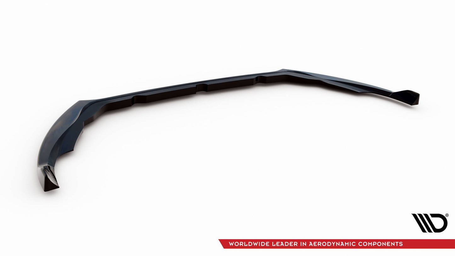Front Ansatz V.1 für Ford Fiesta ST / ST-line Mk8 Facelift schwarz Hochglanz