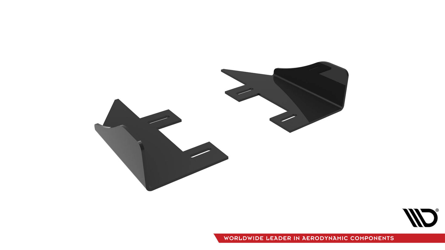 Side Flaps Mercedes-Benz A 45 AMG W176 Facelift schwarz Hochglanz