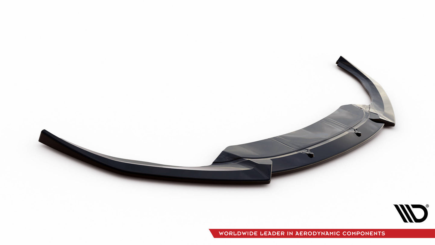 Front Ansatz V.3 für Audi RS7 C7 schwarz Hochglanz