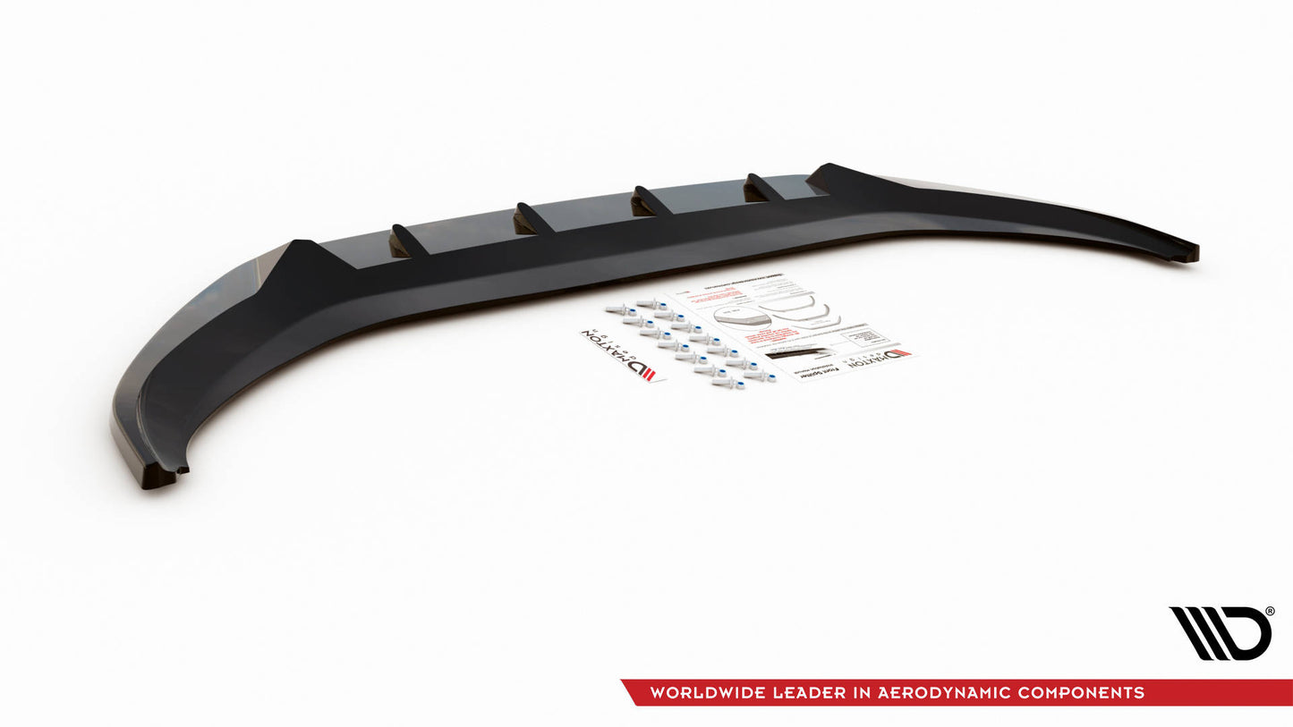 Front Ansatz V.2 für VW Caddy Mk5 schwarz Hochglanz