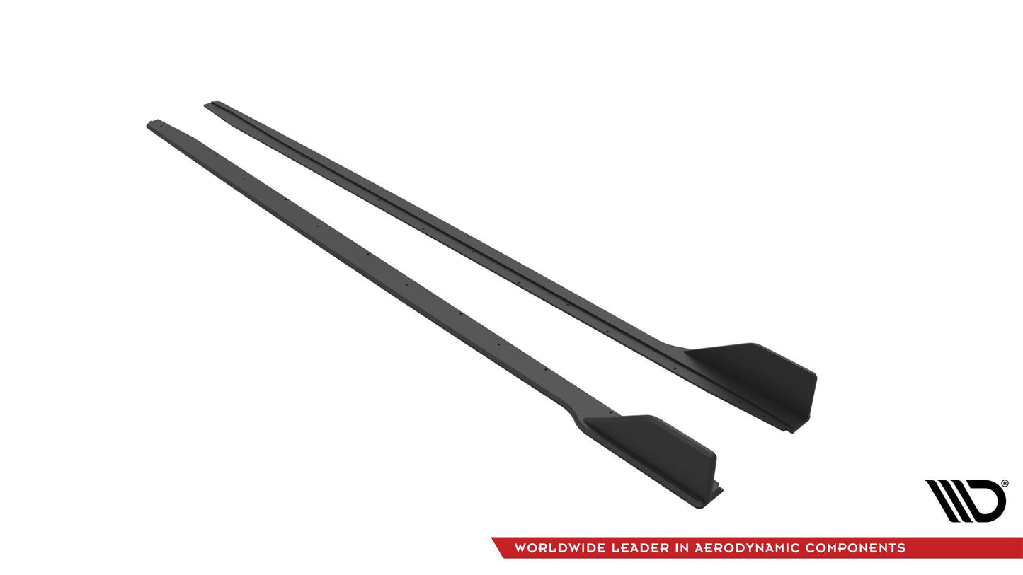 Street Pro Seitenschweller Ansatz V.2 für Ford Mustang GT Mk6 Facelift