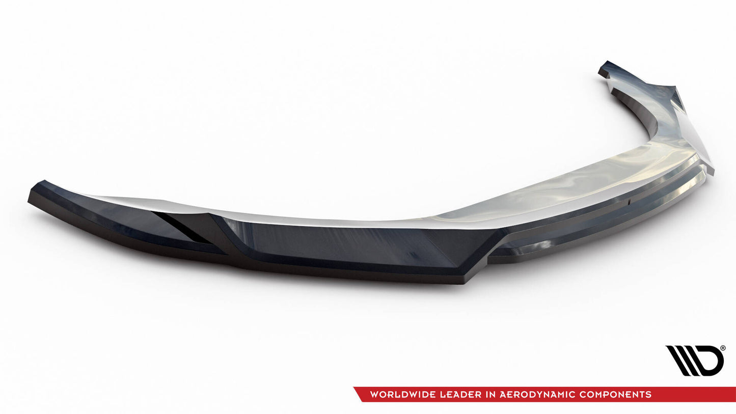 Front Ansatz V.2 für Maserati Ghibli Mk3 Facelift schwarz Hochglanz