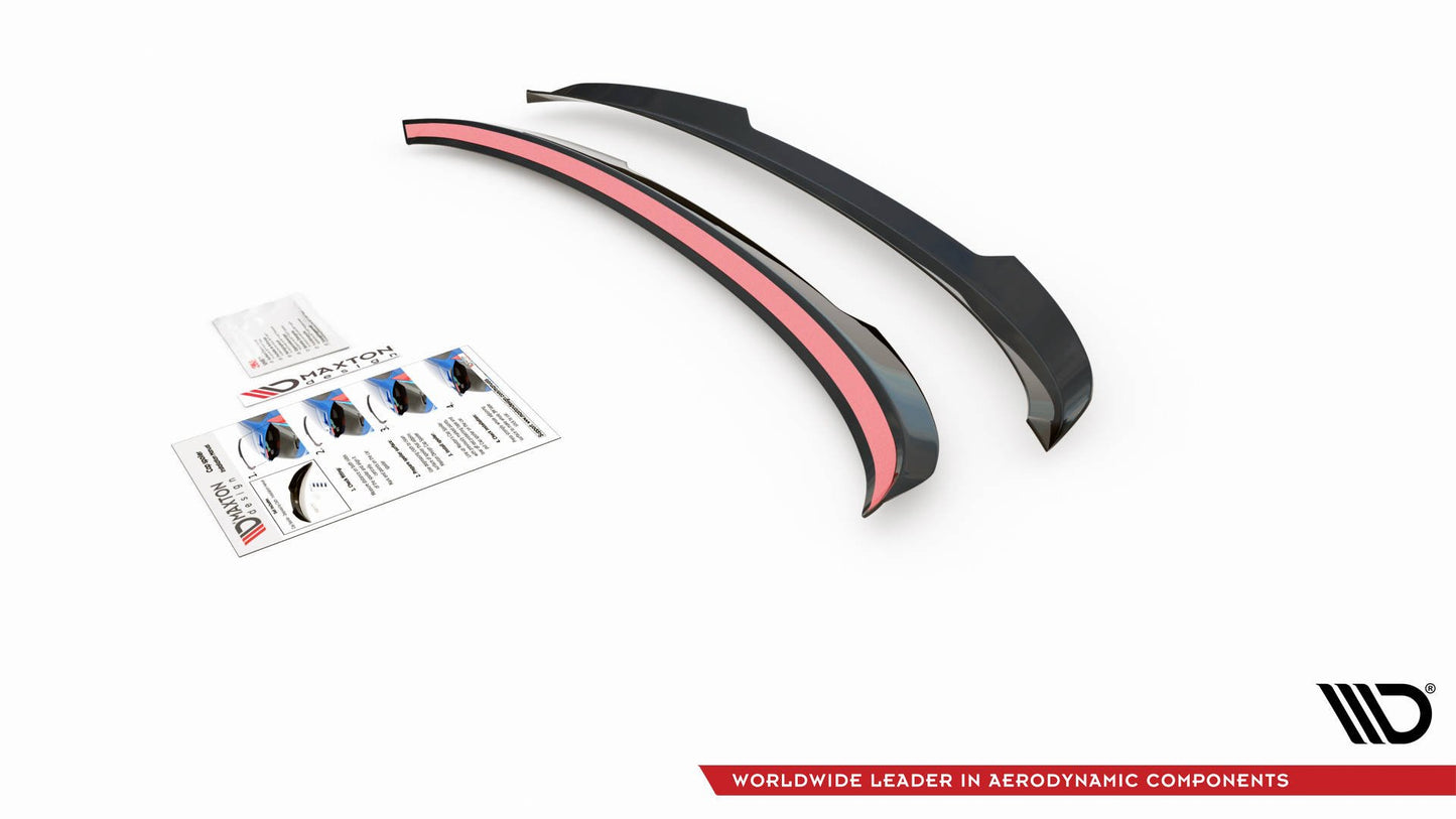 Spoiler CAP für Seat Leon FR ST Mk4 / Cupra Leon schwarz Hochglanz