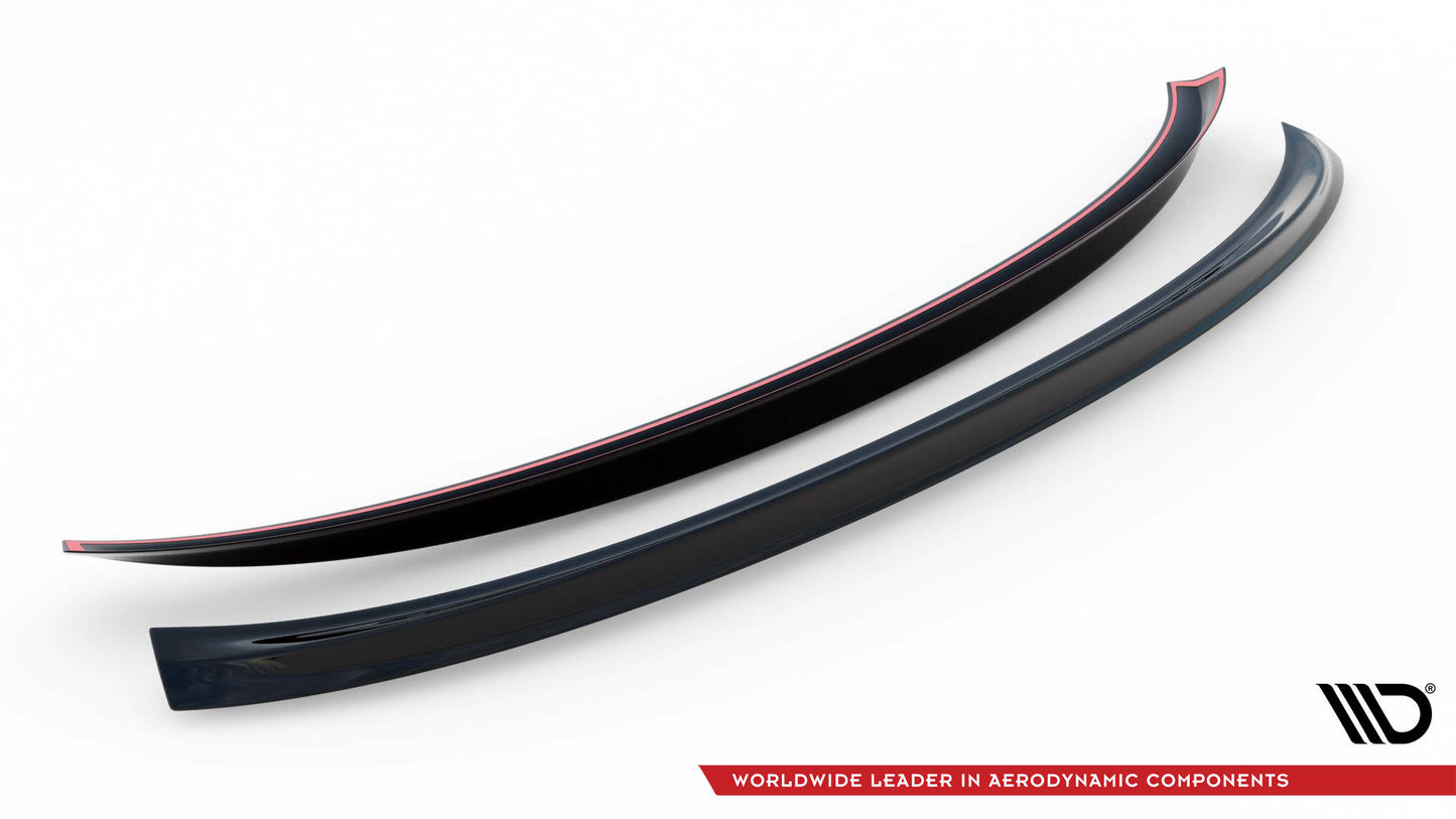 3D Spoiler CAP V.2 für BMW X6 F16 M-Paket / X6 M F86 schwarz Hochglanz