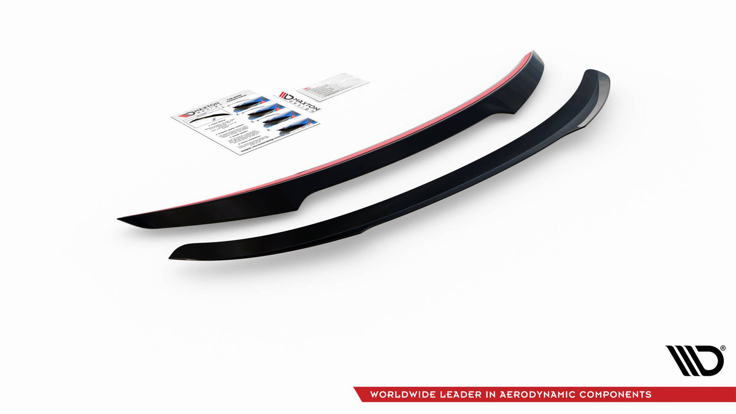 Spoiler CAP für Maserati Ghibli Modena Mk3 Facelift schwarz Hochglanz