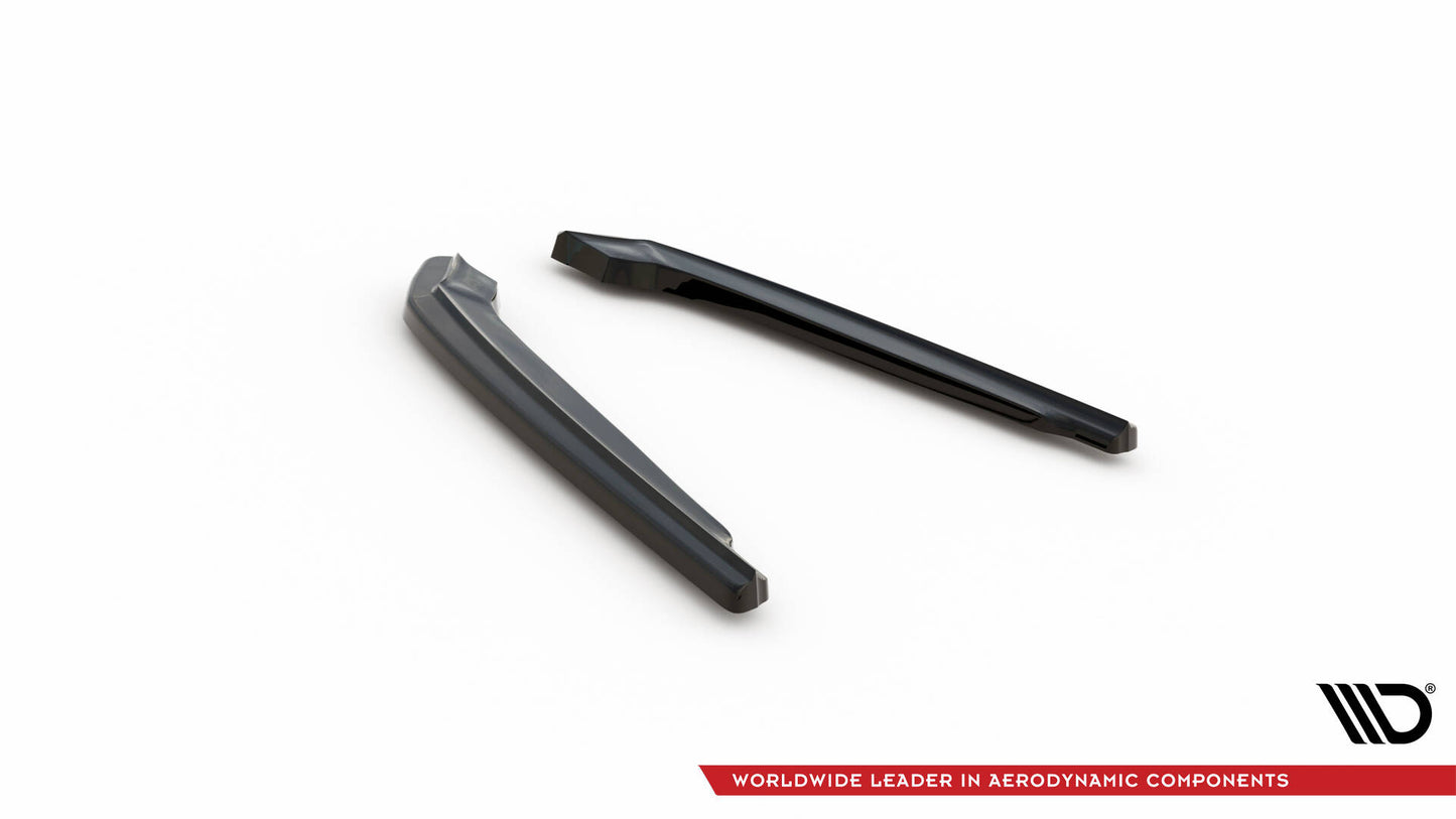 Heck Ansatz Flaps Diffusor für BMW 5er G30/ G31 M-Paket schwarz Hochglanz