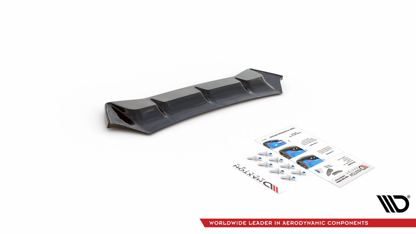 Heckansatz BMW M5 F90 schwarz Hochglanz