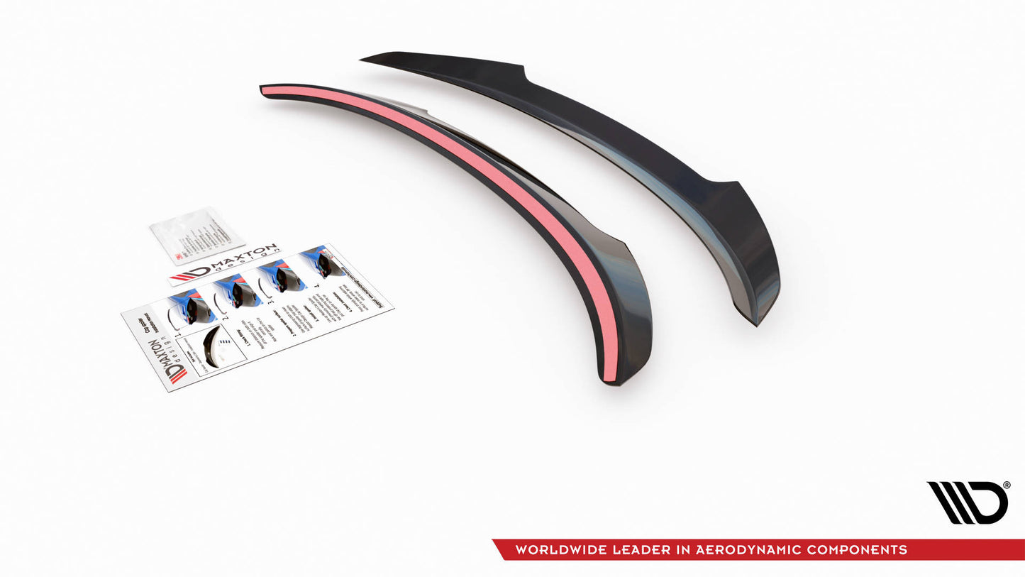 Spoiler CAP für Maserati Ghibli Modena Mk3 Facelift schwarz Hochglanz