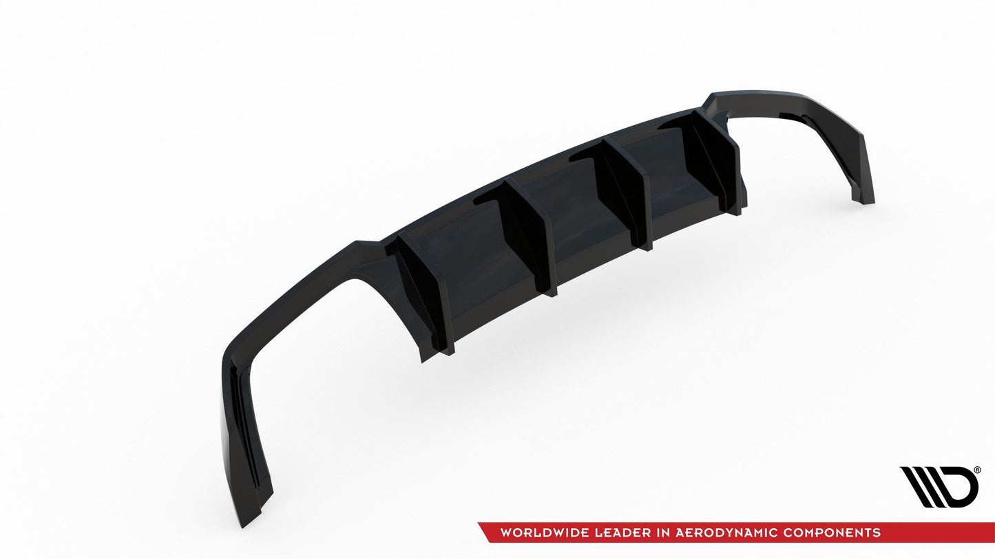 Diffusor Heck Ansatz V.3 für Seat Leon Cupra ST Mk3 FL