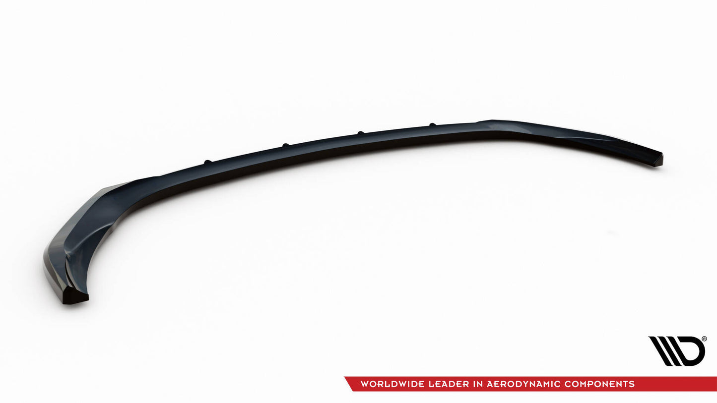 Front Ansatz V.2 für Mercedes-AMG C43 Coupe / Cabrio / Limousine / Kombi C205 / A205 / W205 / S205 Facelift schwarz Hochglanz