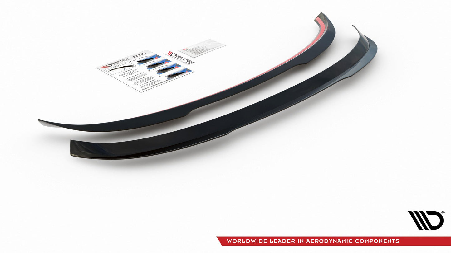 Spoiler CAP V.2 für Mercedes-Benz E Kombi S213 schwarz Hochglanz