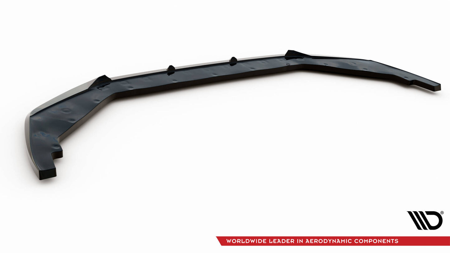 Front Ansatz V.2 für Nissan GTR R35 Facelift schwarz Hochglanz