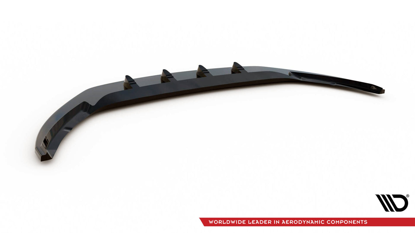 Front Ansatz V.3 für Skoda Superb Liftback / Combi Mk3 schwarz Hochglanz