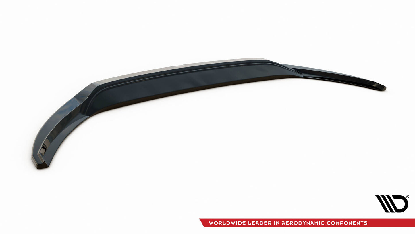 Front Ansatz V.2 für Skoda Superb Liftback / Combi Mk3 schwarz Hochglanz
