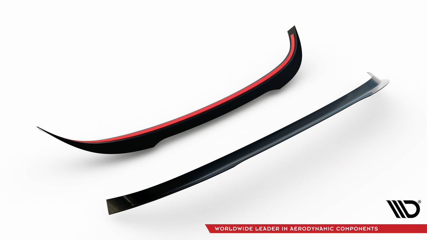 Spoiler CAP für VW SCIROCCO STANDARD schwarz Hochglanz