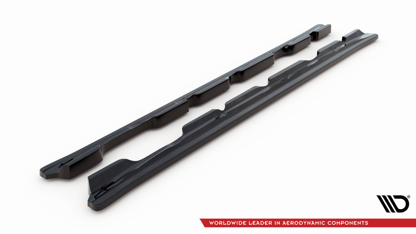 Seitenschweller Ansatz für Fiat Tipo S-Design schwarz Hochglanz