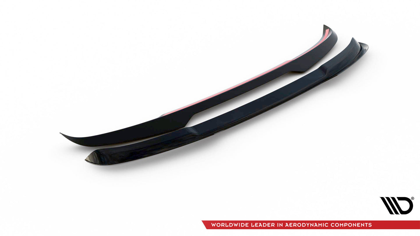 Spoiler CAP für Ford Edge Mk2 schwarz Hochglanz