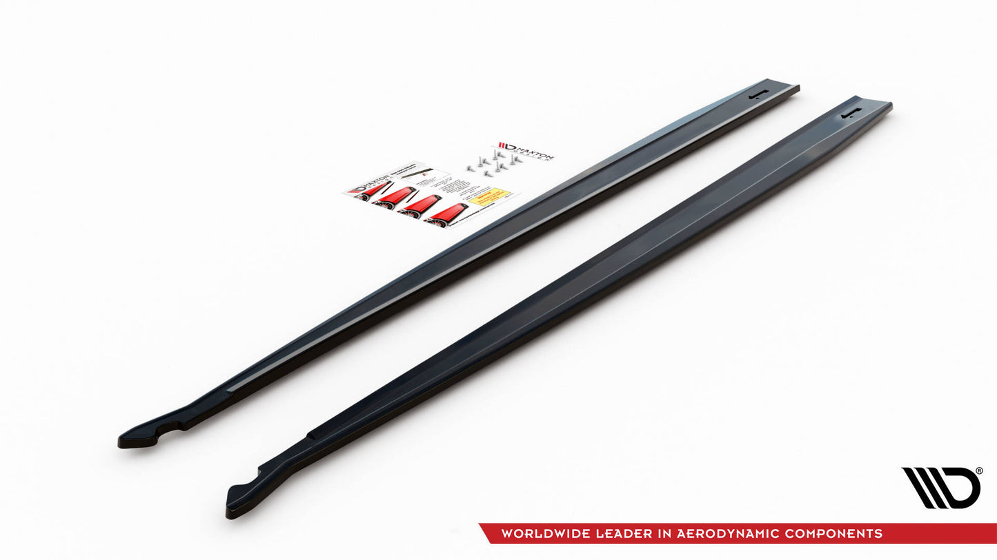 Seitenschweller Ansatz für V.1 für Toyota Supra Mk5 Carbon Look