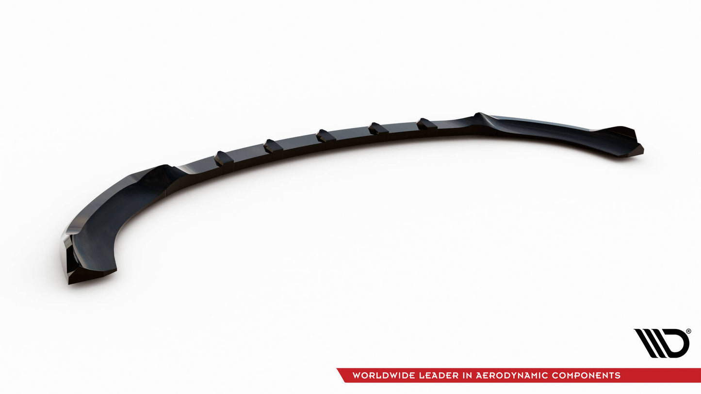 Front Ansatz V.2 für Mercedes-Benz E AMG-Line W214 schwarz Hochglanz
