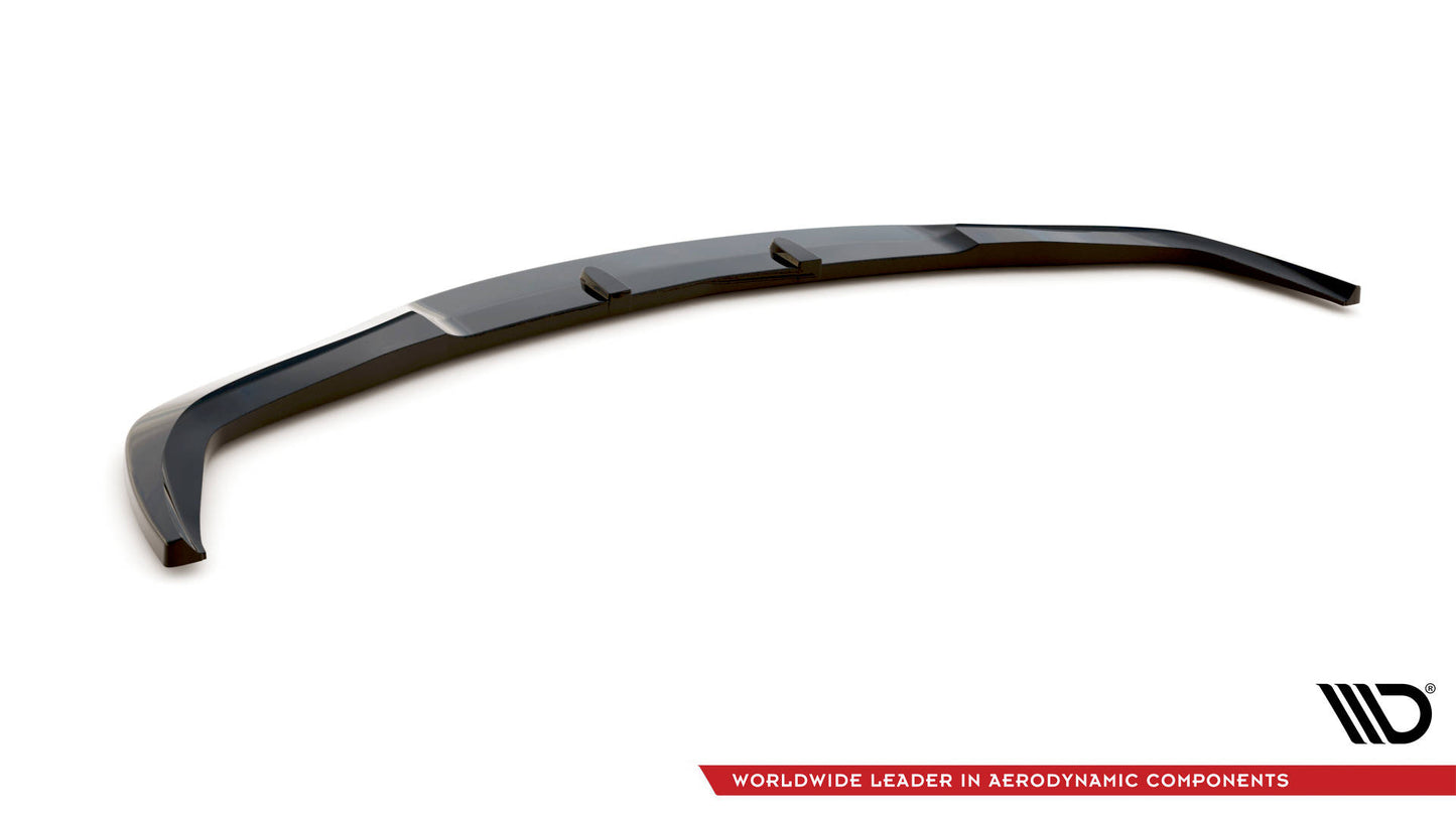Front Ansatz für Infiniti G37 Coupe schwarz Hochglanz