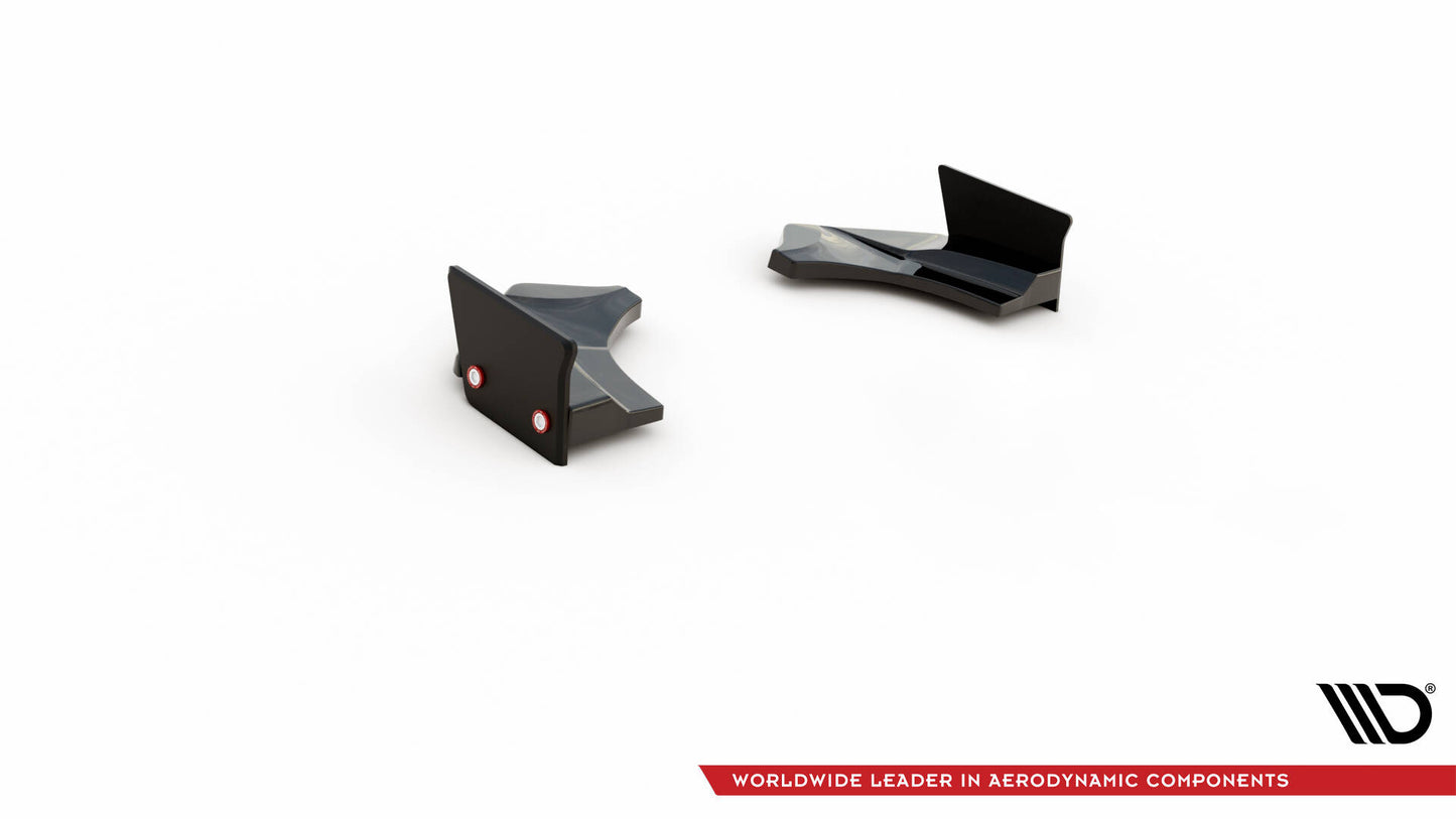 Heck Ansatz Flaps Diffusor für V.4 + Flaps Ford Fiesta ST Mk8