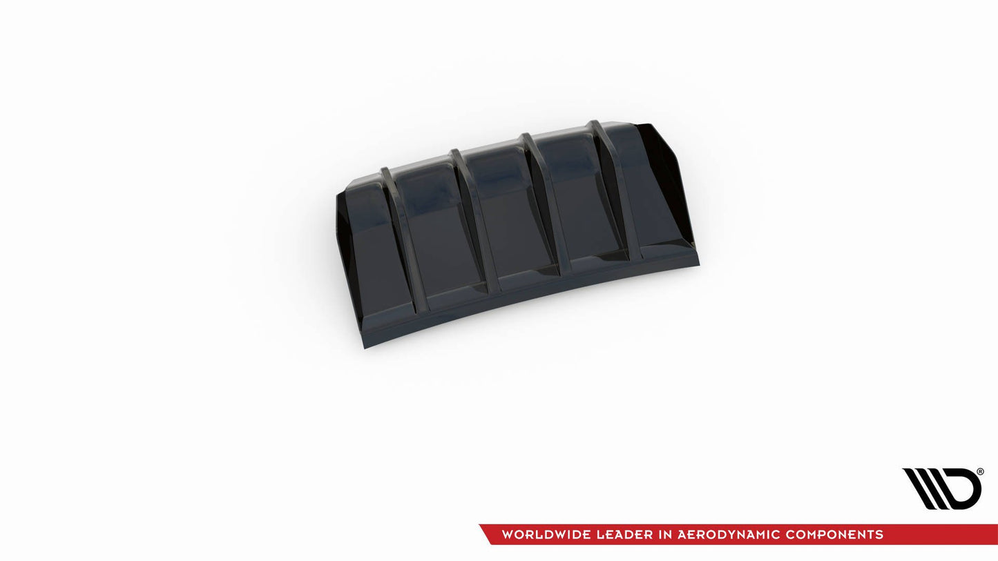 Diffusor Heck Ansatz V.1 für Cupra Formentor Mk1 / Mk1 Facelift schwarz Hochglanz