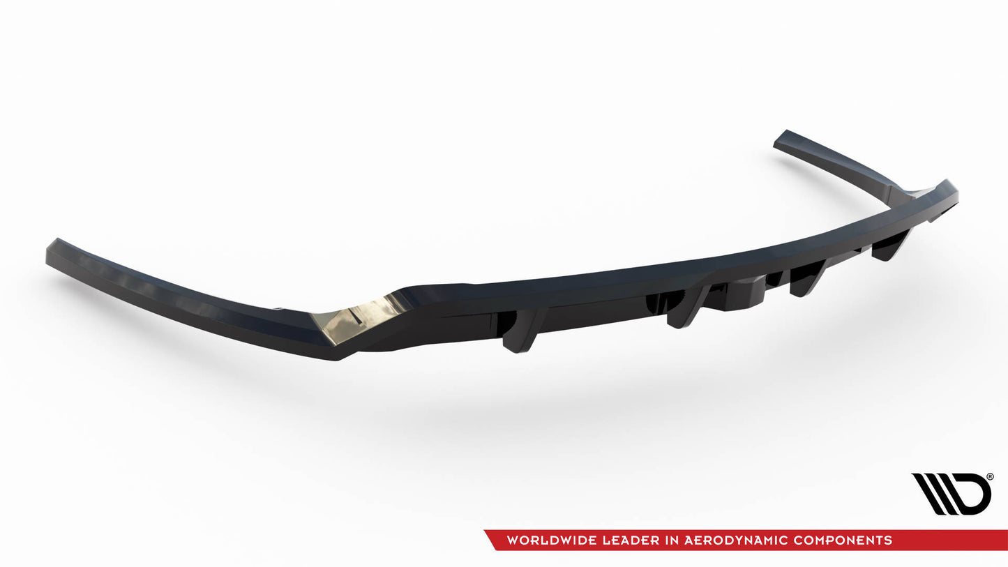 Mittlerer Cup Diffusor DTM Look Heck Ansatz für Land Rover Discovery HSE Mk5 schwarz Hochglanz