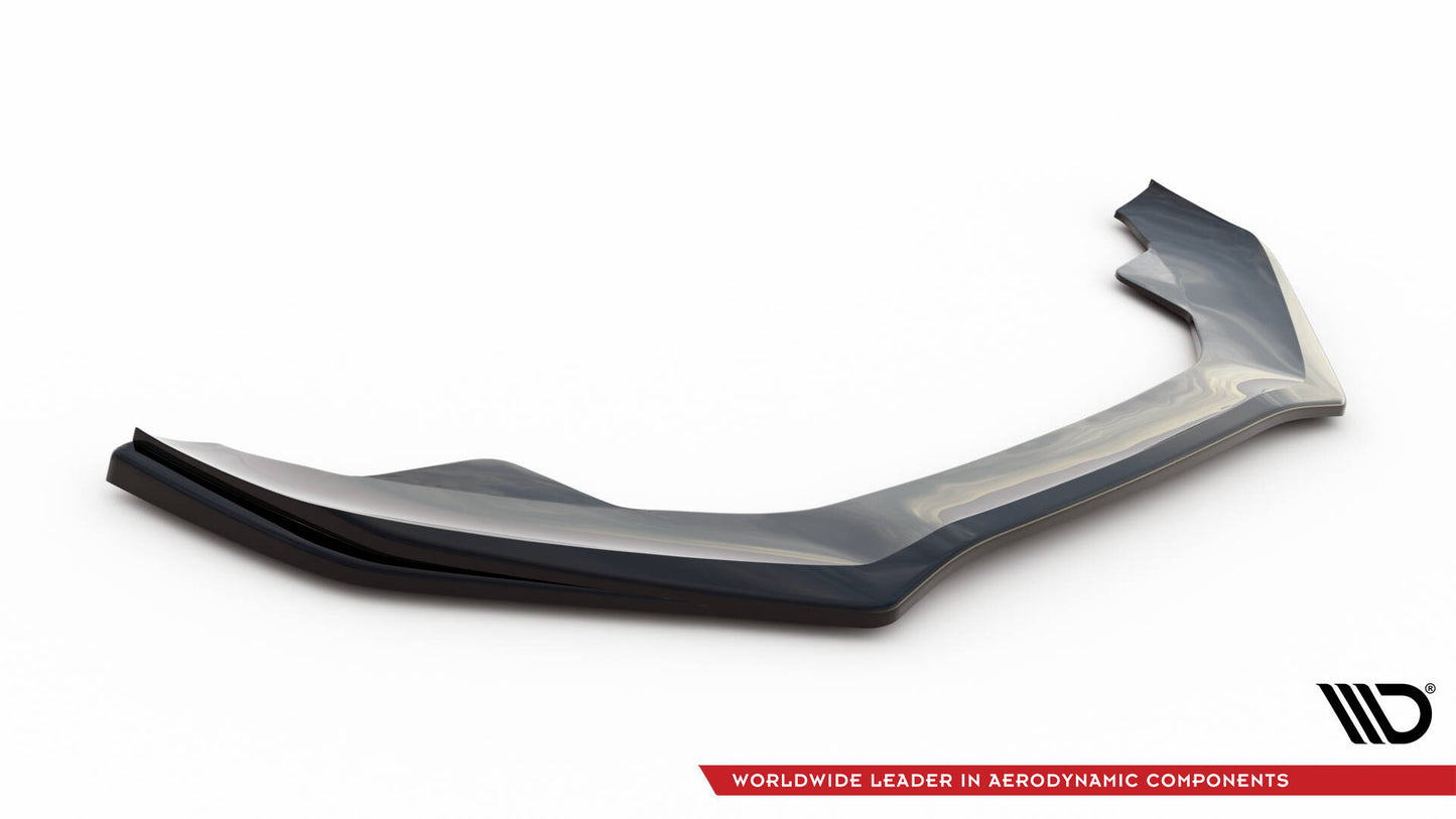 Front Ansatz V.4 für Audi A4 S-Line / S4 B8 Facelift schwarz Hochglanz