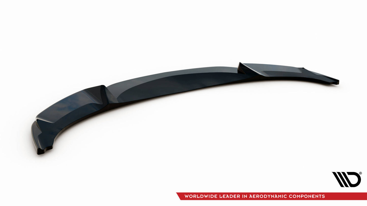 Front Ansatz V.3 für BMW 5er F10/F11 M-Paket schwarz Hochglanz