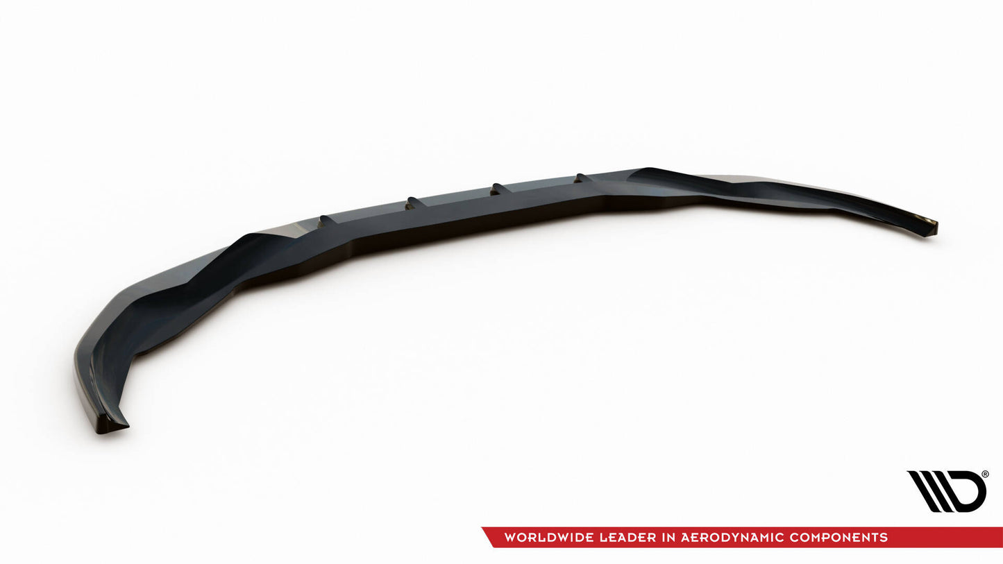 Front Ansatz V.3 für BMW 7 M-Paket G11 / G12 Facelift schwarz Hochglanz