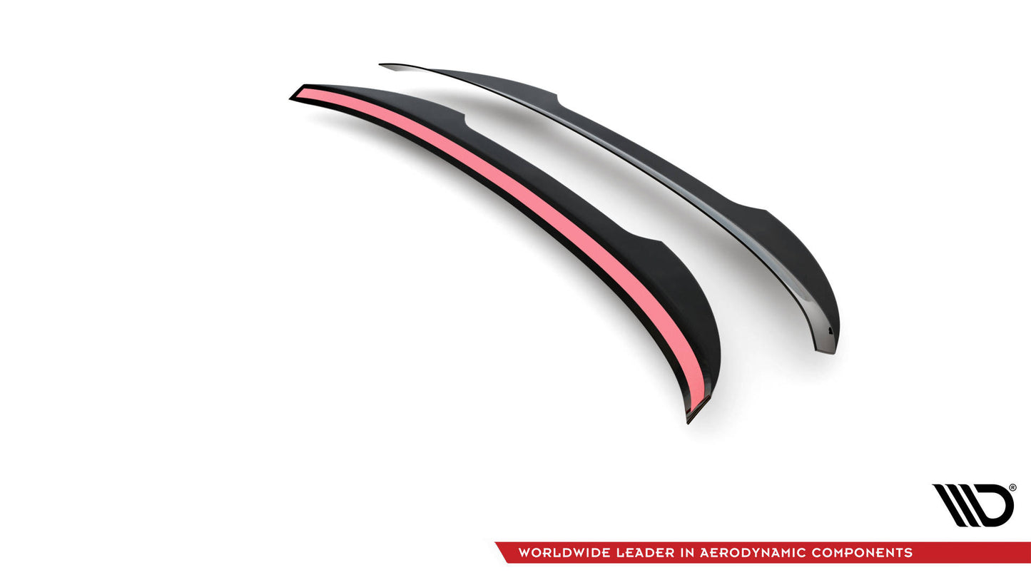 Spoiler CAP V.2 für BMW 1er M-Paket / M140i / Standard F20 schwarz Hochglanz
