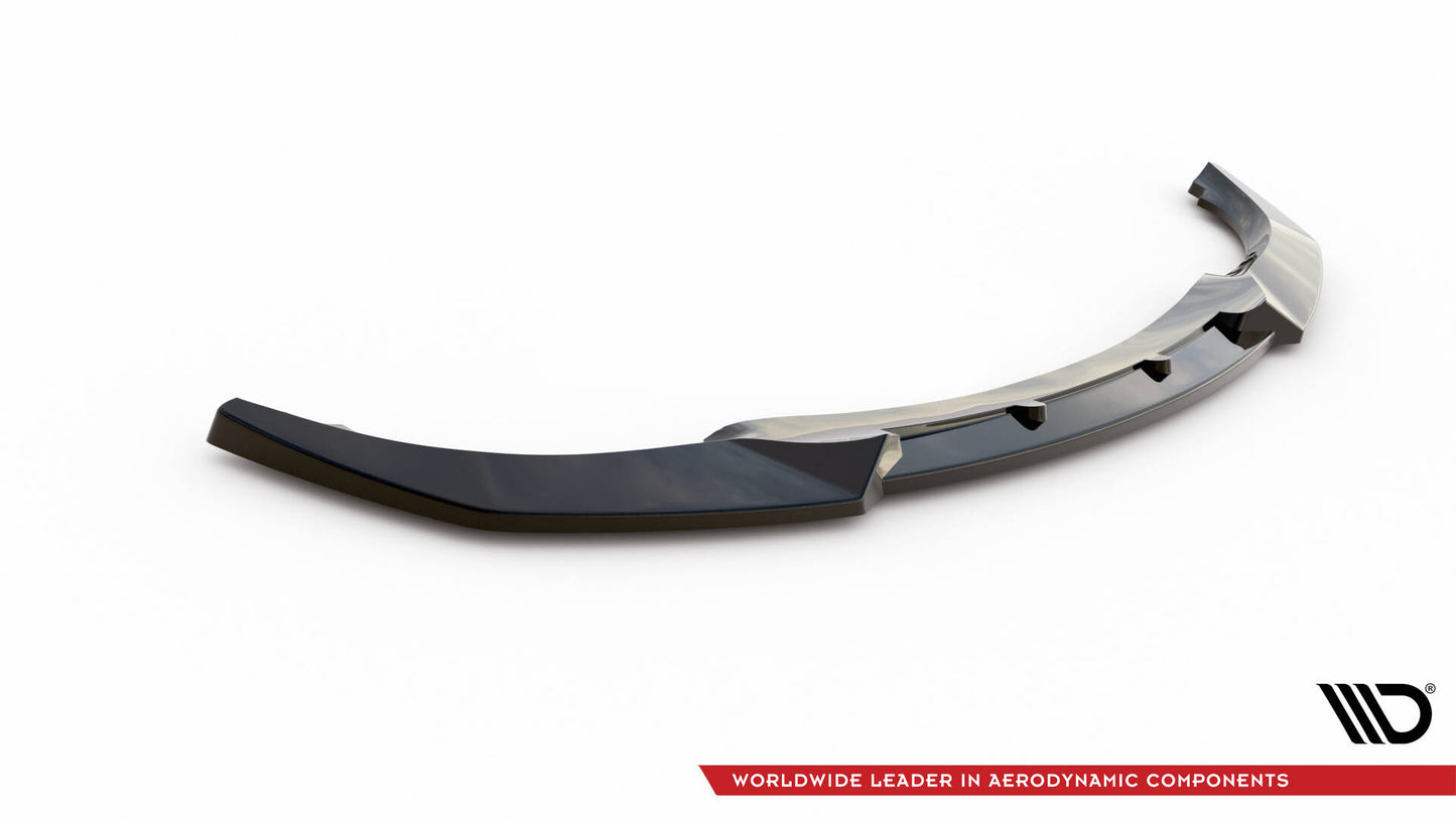 Front Ansatz V.3 für BMW 3er Coupe E46 schwarz Hochglanz