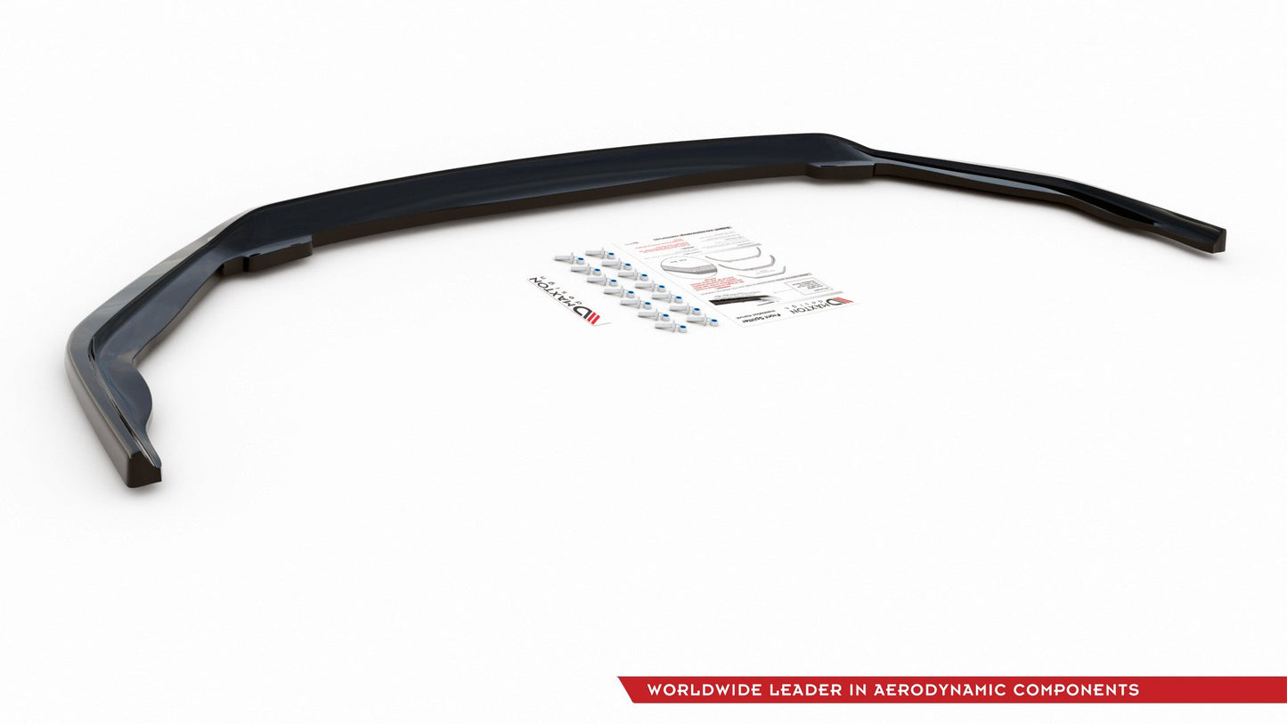 Front Ansatz für Toyota Corolla XII Limousine schwarz Hochglanz