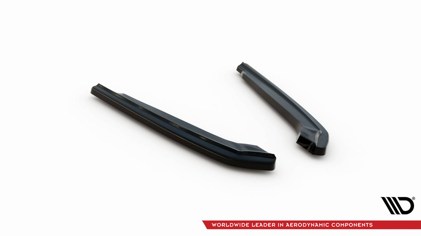 Heck Ansatz Flaps Diffusor für BMW 5er G30/ G31 M-Paket schwarz Hochglanz