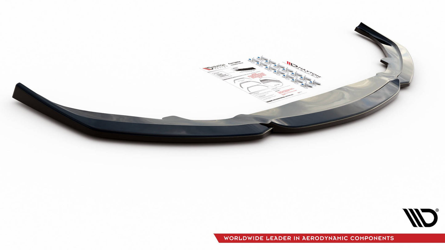 Front Ansatz V.2 für Lexus IS F Mk2 schwarz Hochglanz