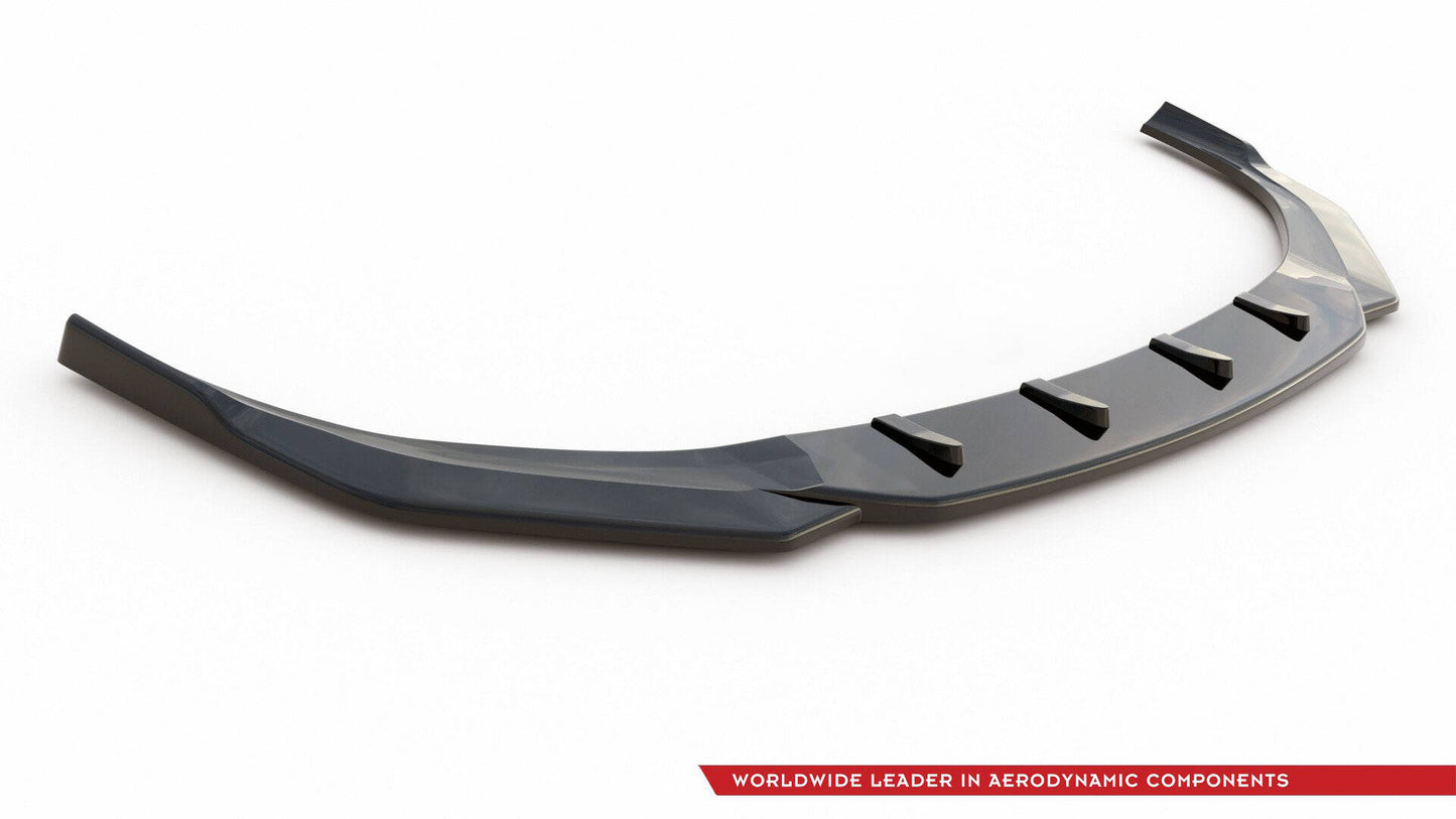 Front Ansatz V.4 für Hyundai I30 N Mk3 Hatchback/ Fastback schwarz Hochglanz