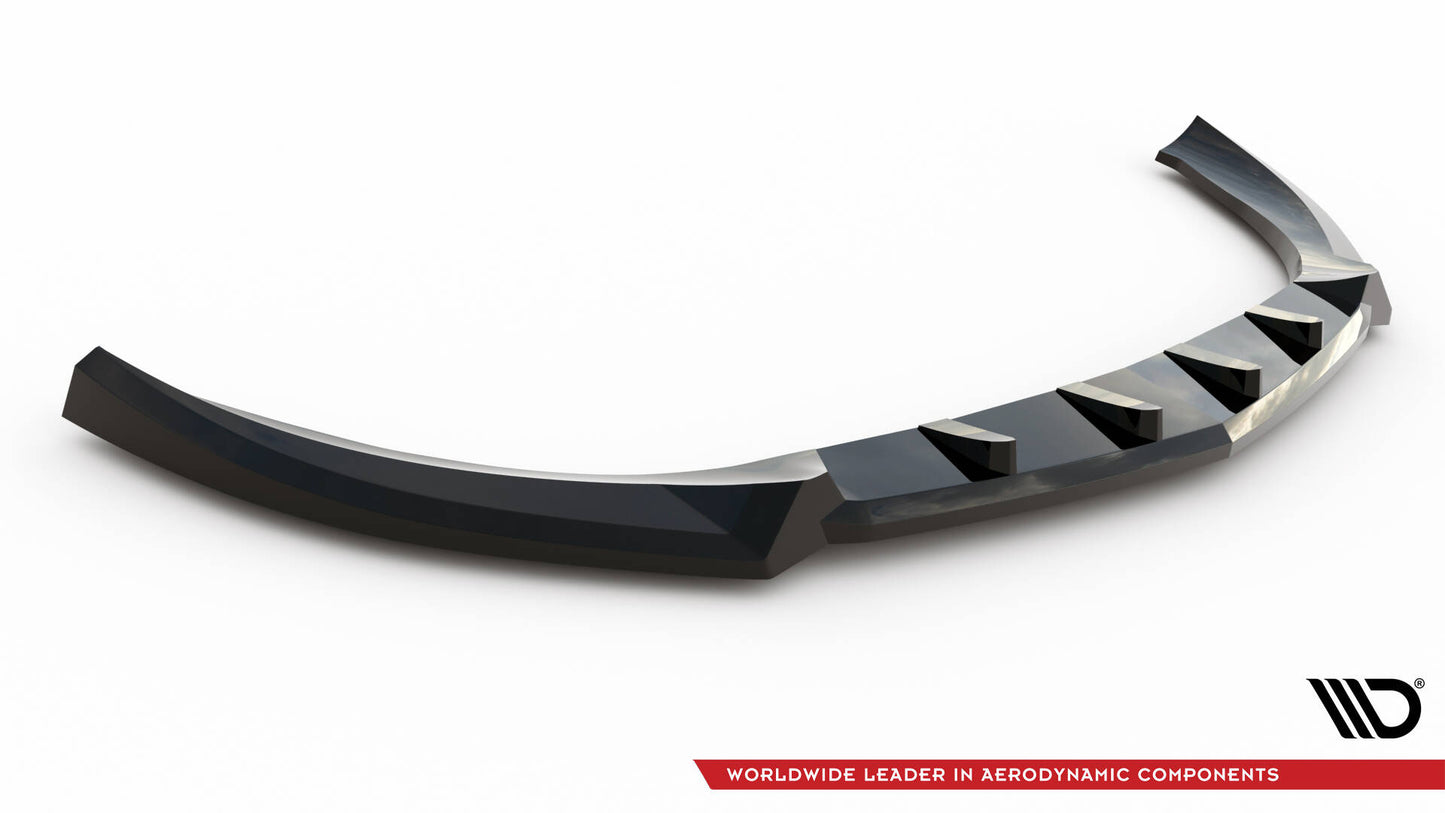 Front Ansatz V.2 für Mercedes-Benz CLA C118 schwarz Hochglanz
