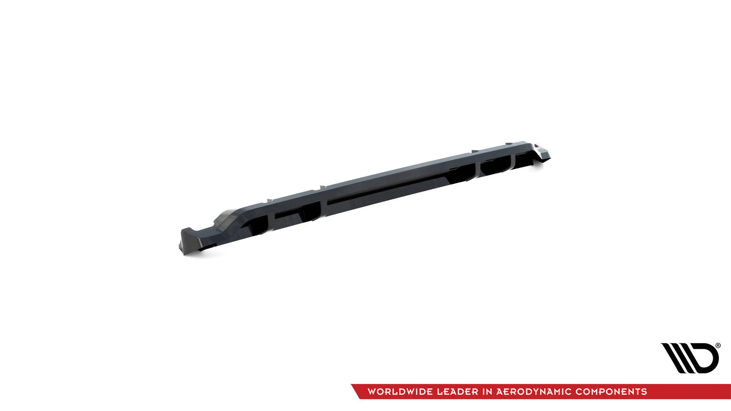Mittlerer Cup Diffusor DTM Look Heck Ansatz für V.1 BMW M340i G20 / G21 Facelift schwarz Hochglanz