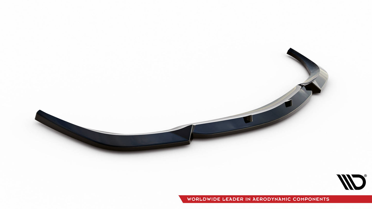 Front Ansatz V.2 für Mercedes-Benz CLK W209 schwarz Hochglanz