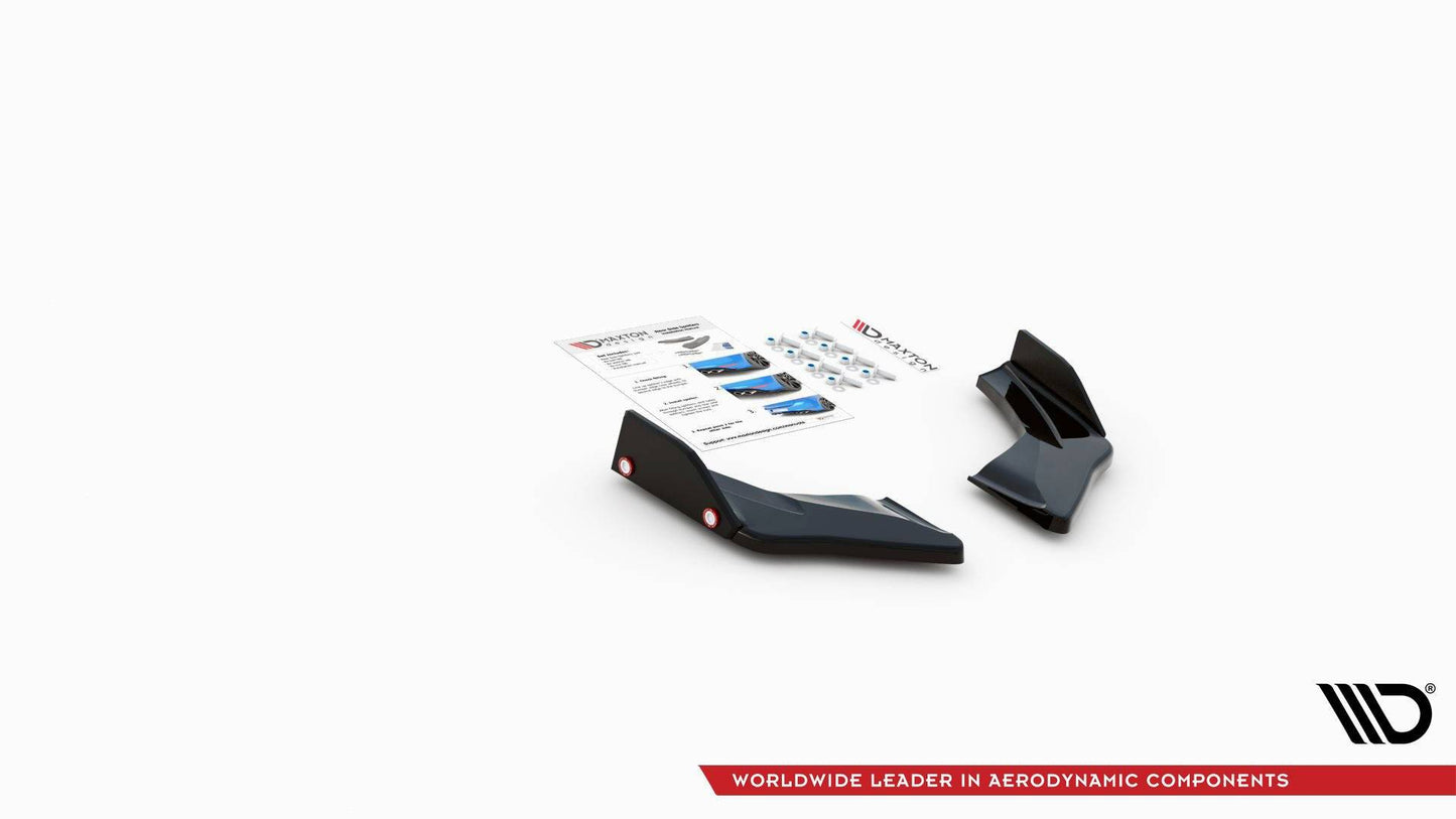Heck Ansatz Flaps Diffusor V.1 +Flaps für Volkswagen Golf 8 GTI Clubsport