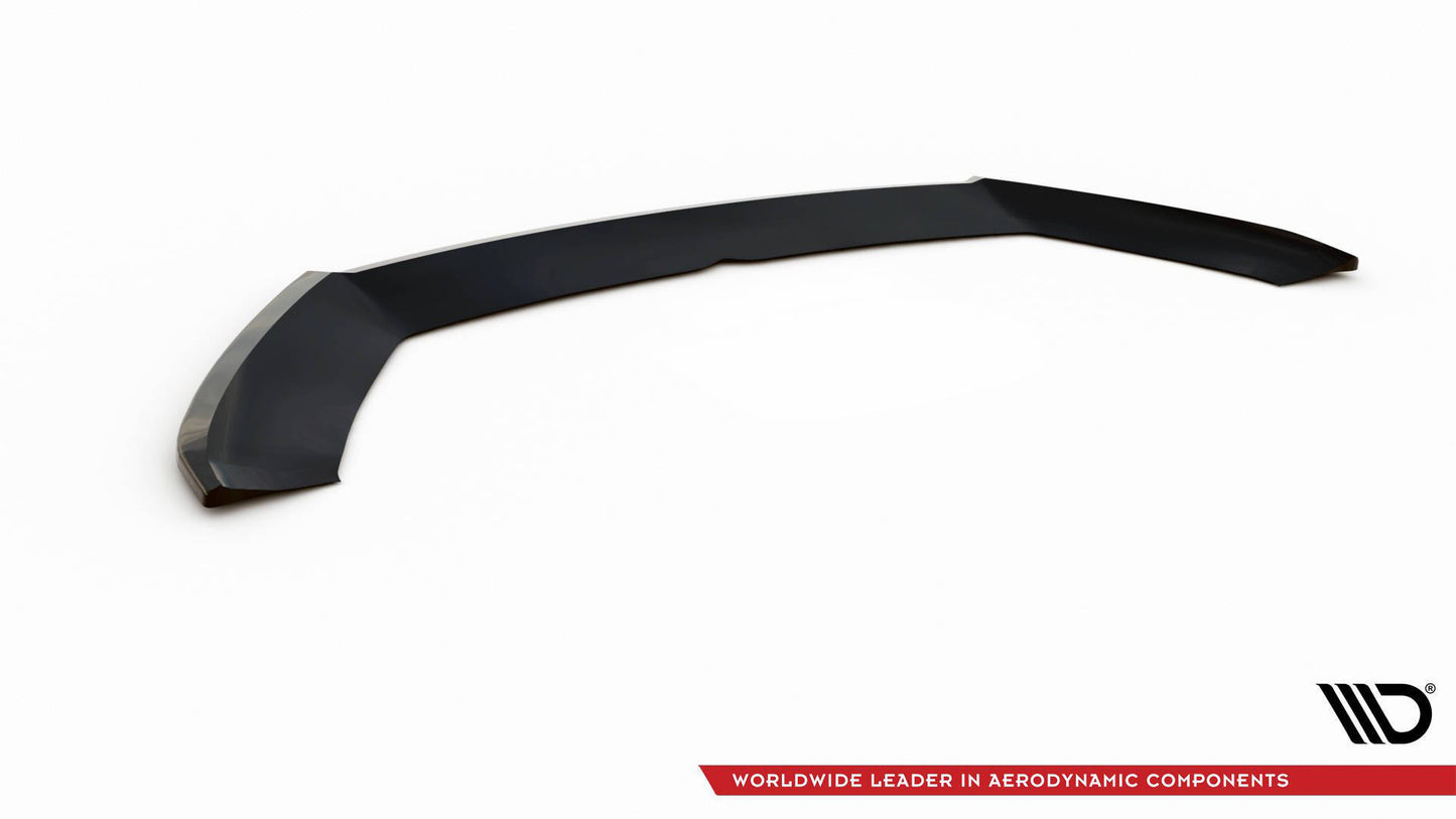 Front Ansatz V.4 für Seat Leon Cupra / FR Mk3 FL schwarz Hochglanz