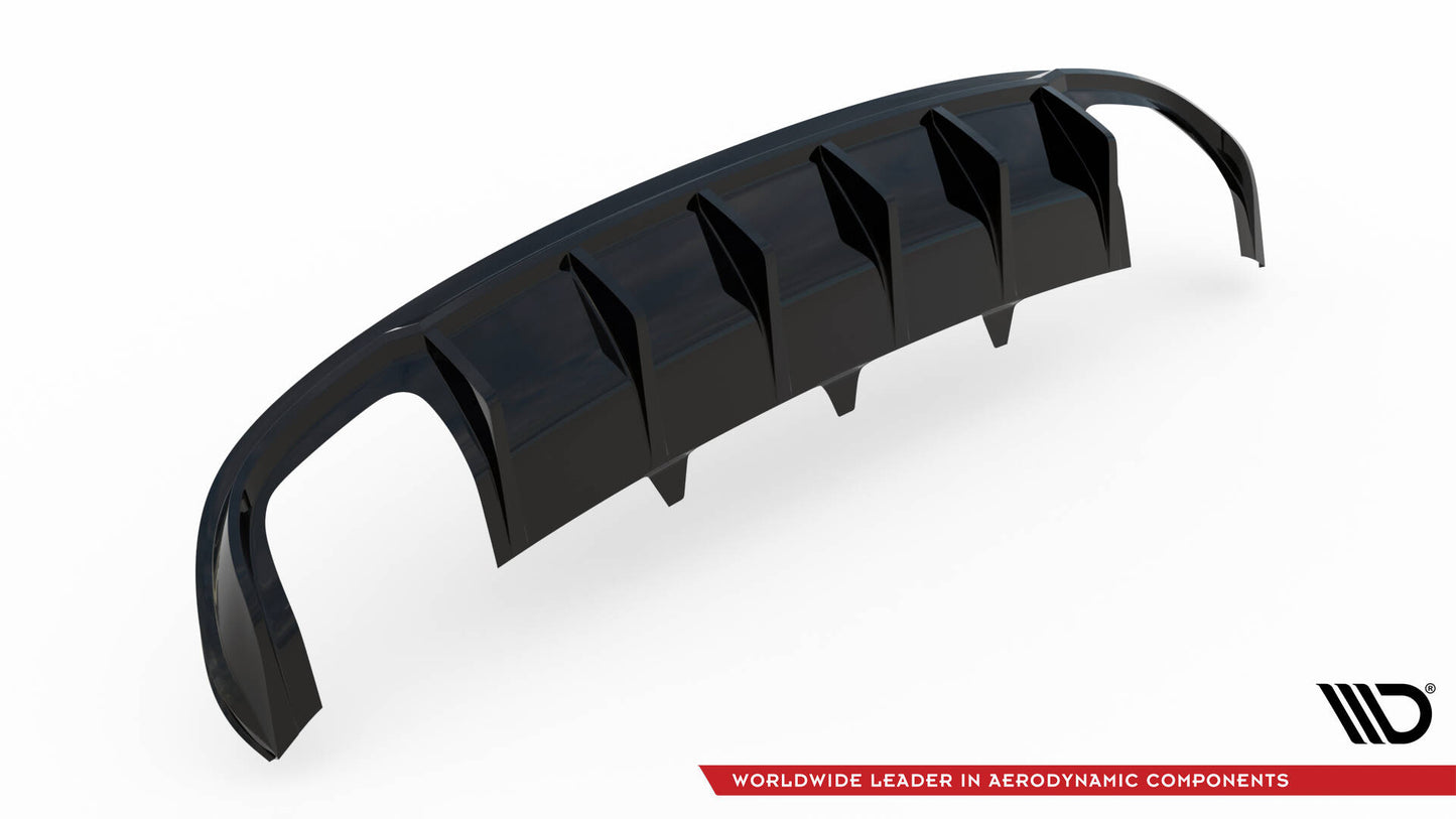 Diffusor Heck Ansatz für Audi S4 Limousine / Avant B8