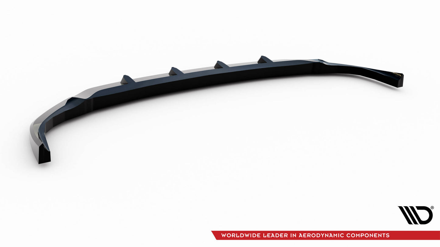 Front Ansatz V.3 für BMW 2 Coupe G42 schwarz Hochglanz
