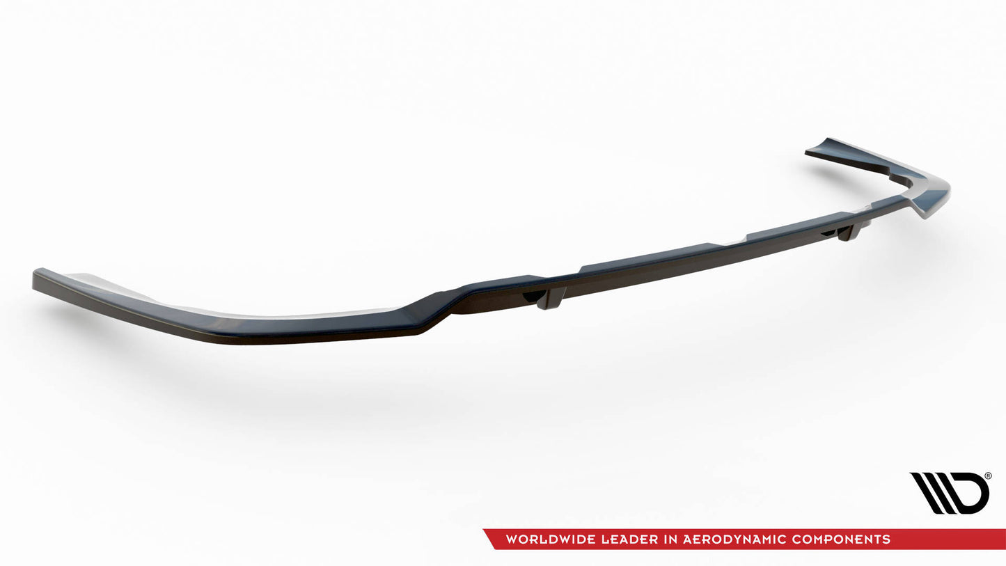 Mittlerer Cup Diffusor DTM Look Heck Ansatz für V.3 BMW X6 M-Paket G06 schwarz Hochglanz