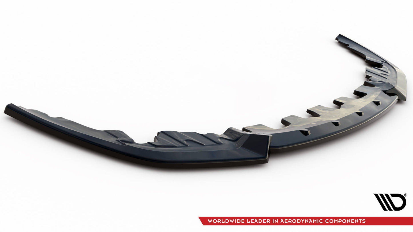 Front Ansatz V.3 für BMW M8 Gran Coupe F93 / Coupe F92 schwarz Hochglanz