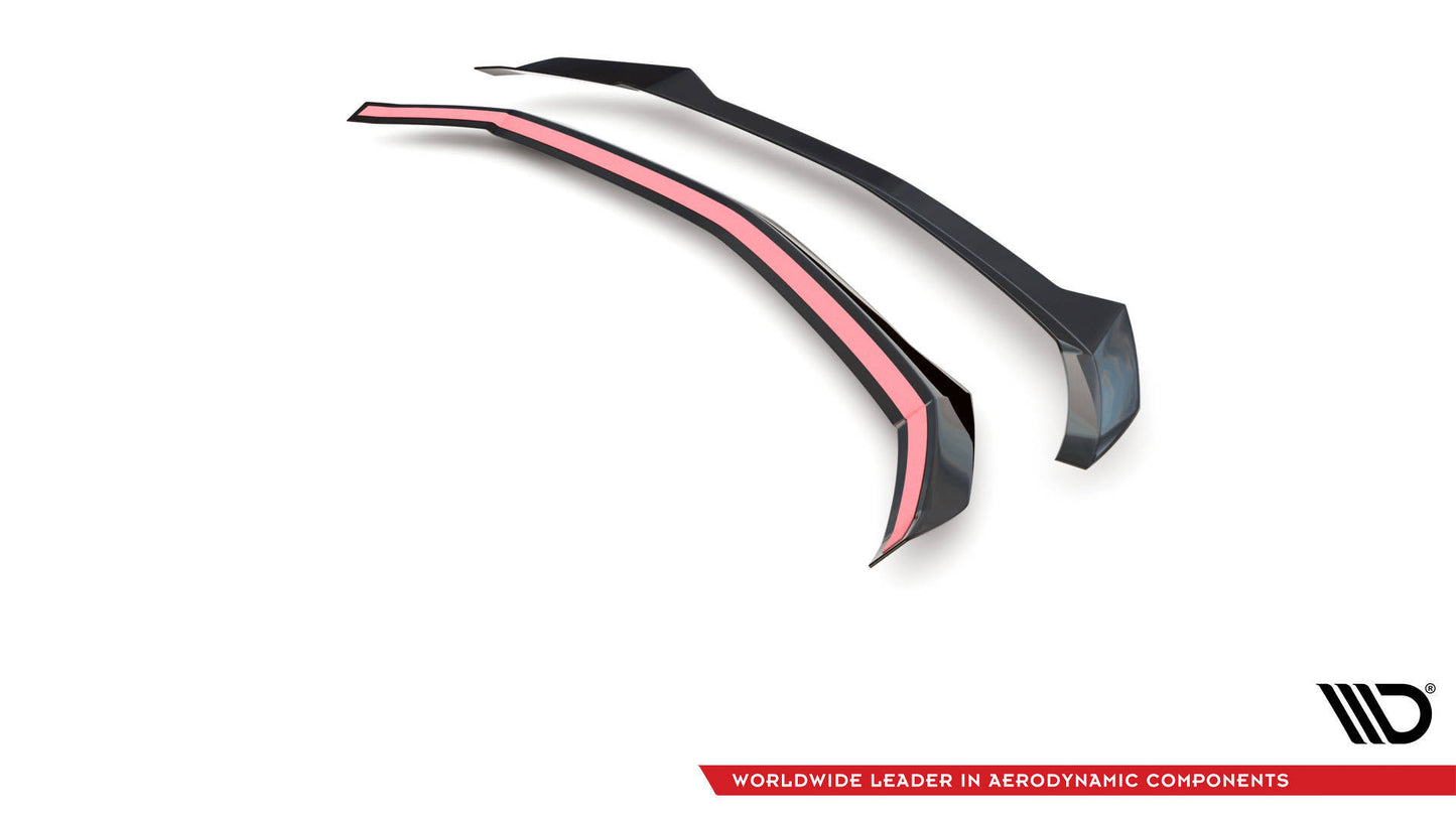 Höher Spoiler CAP für Lamborghini Urus Mk1 schwarz Hochglanz